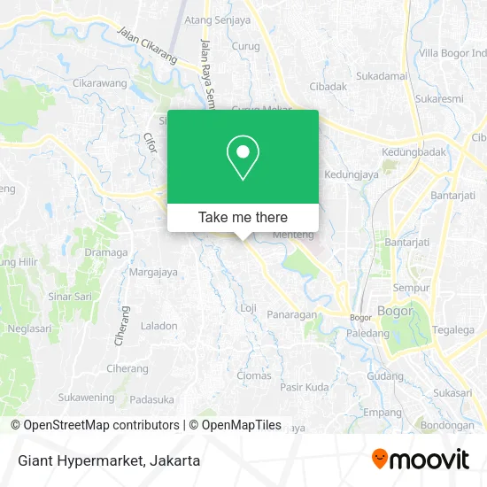 Giant Hypermarket map