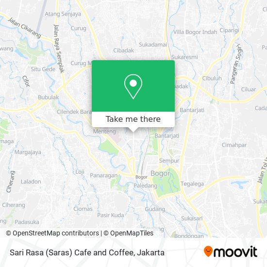 Sari Rasa (Saras) Cafe and Coffee map