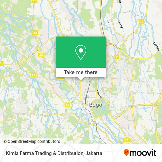 Kimia Farma Trading & Distribution map