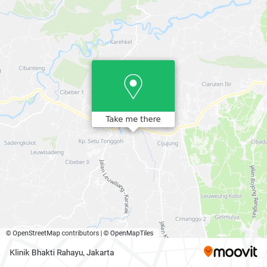 Klinik Bhakti Rahayu map