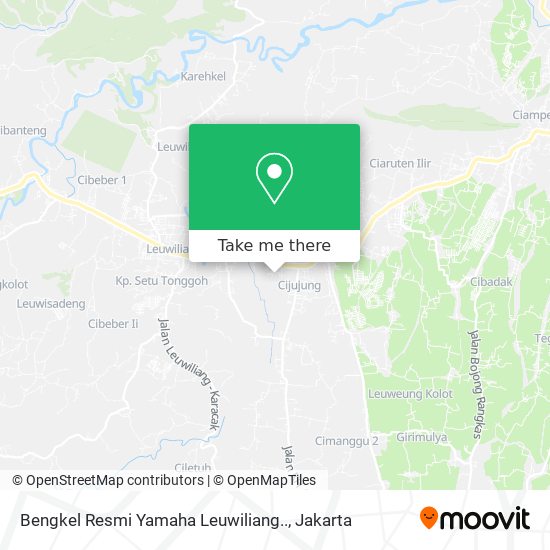 Bengkel Resmi Yamaha Leuwiliang.. map