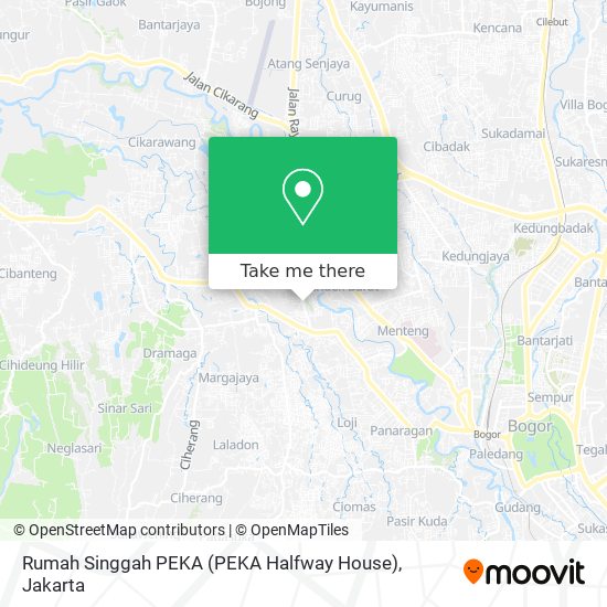 Rumah Singgah PEKA (PEKA Halfway House) map