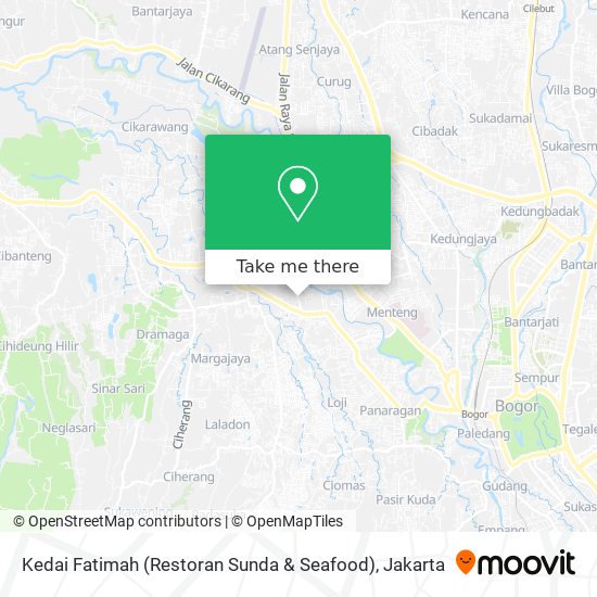 Kedai Fatimah (Restoran Sunda & Seafood) map