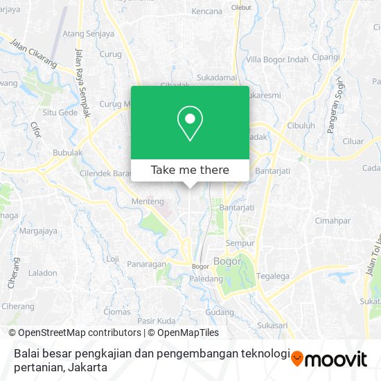 Balai besar pengkajian dan pengembangan teknologi pertanian map