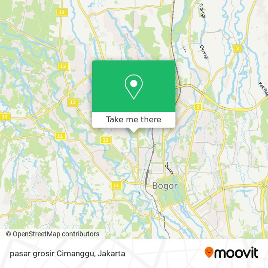 pasar grosir Cimanggu map