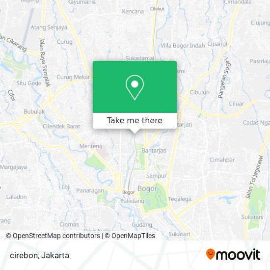 cirebon map