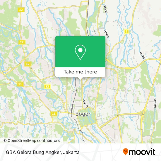 GBA Gelora Bung Angker map