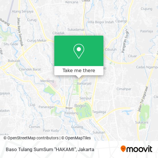 Baso Tulang SumSum "HAKAMI" map