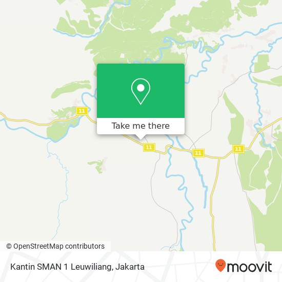 Kantin SMAN 1 Leuwiliang map