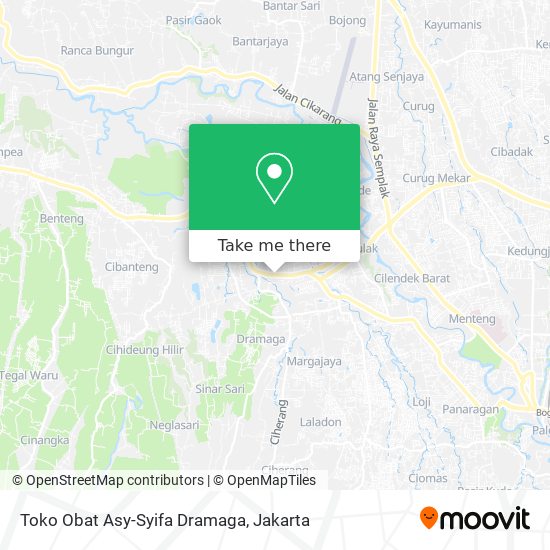 Toko Obat Asy-Syifa Dramaga map