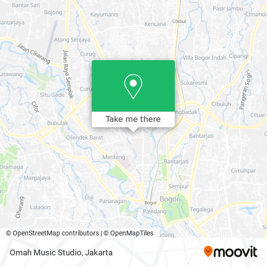 Omah Music Studio map