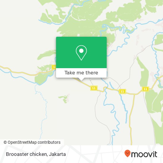 Brooaster chicken map