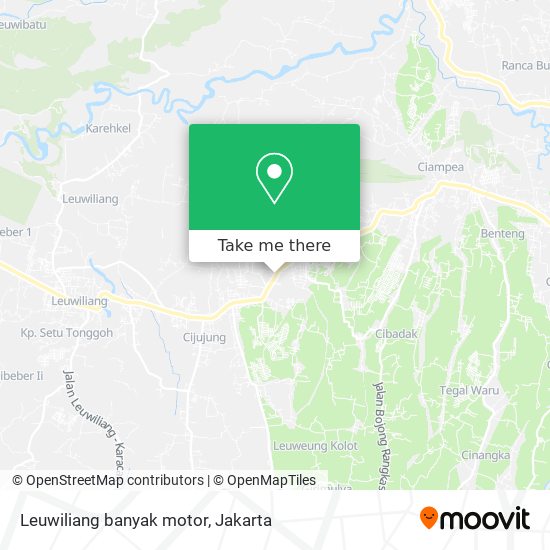 Leuwiliang banyak motor map