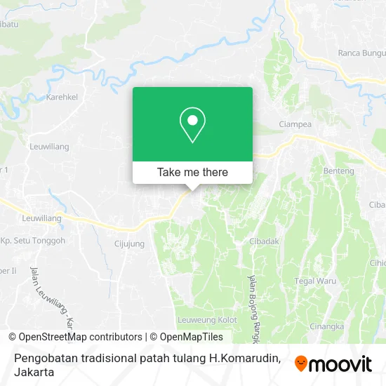 Pengobatan tradisional patah tulang H.Komarudin map