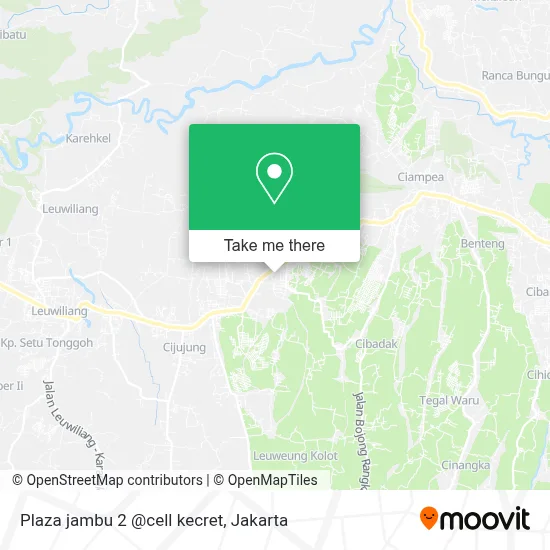 Plaza jambu 2 @cell kecret map