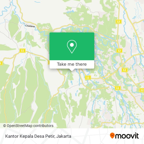 Kantor Kepala Desa Petir map