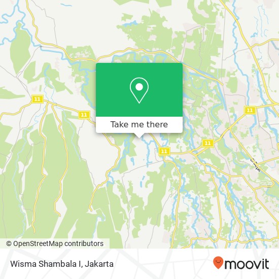 Wisma Shambala I map