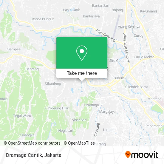 Dramaga Cantik map