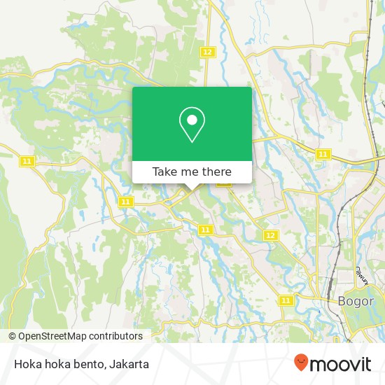 Hoka hoka bento map