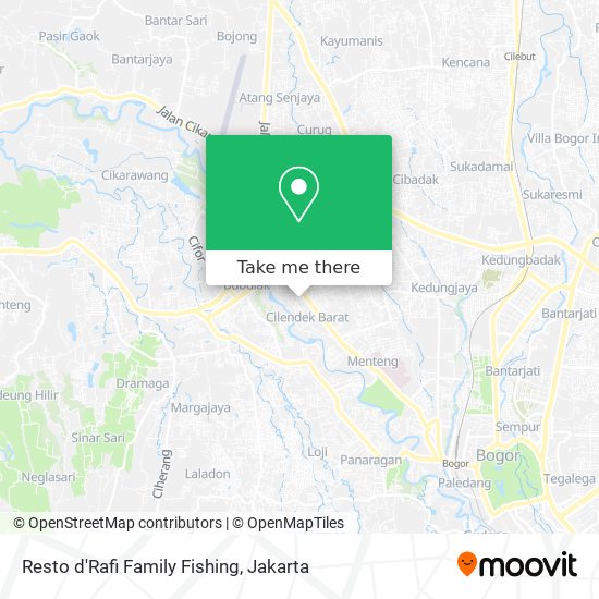 Resto d'Rafi Family Fishing map
