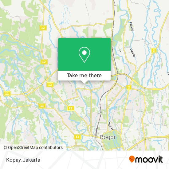 Kopay map