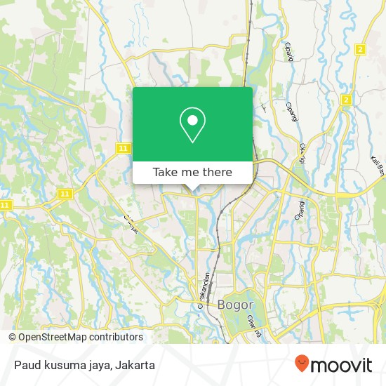 Paud kusuma jaya map