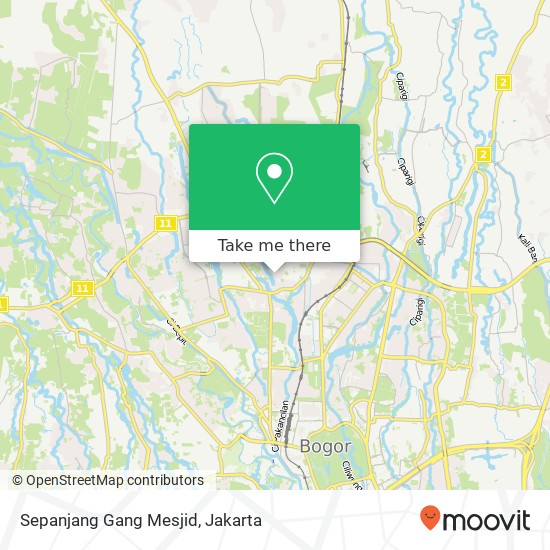 Sepanjang Gang Mesjid map