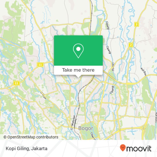 Kopi Giling map