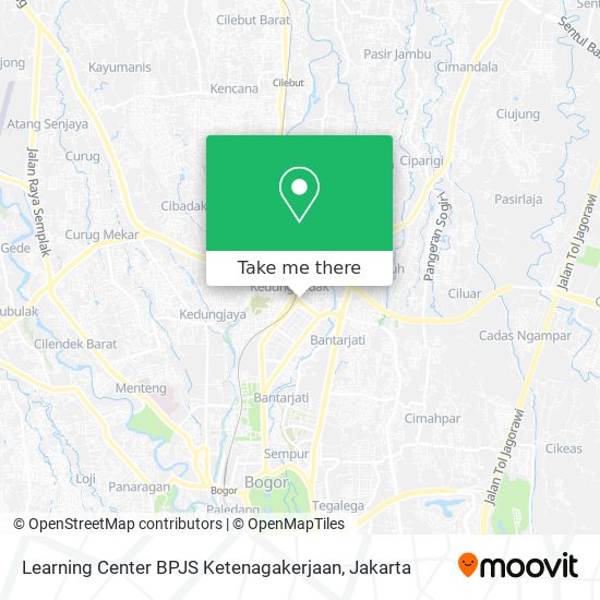 Learning Center BPJS Ketenagakerjaan map