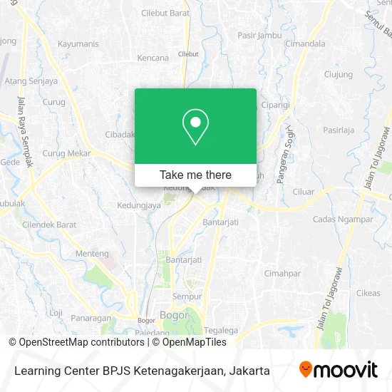 Learning Center BPJS Ketenagakerjaan map