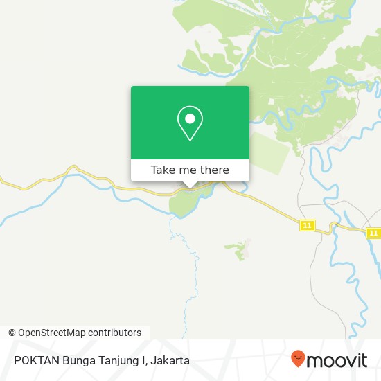 POKTAN Bunga Tanjung I map