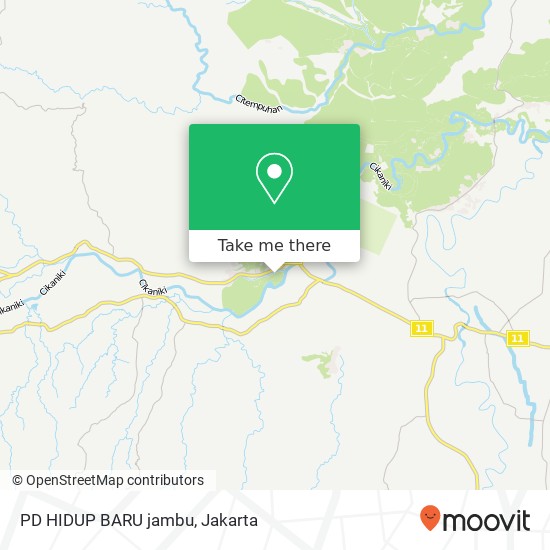 PD HIDUP BARU jambu map