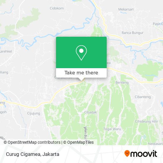 Curug Cigamea map