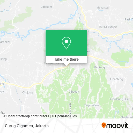 Curug Cigamea map