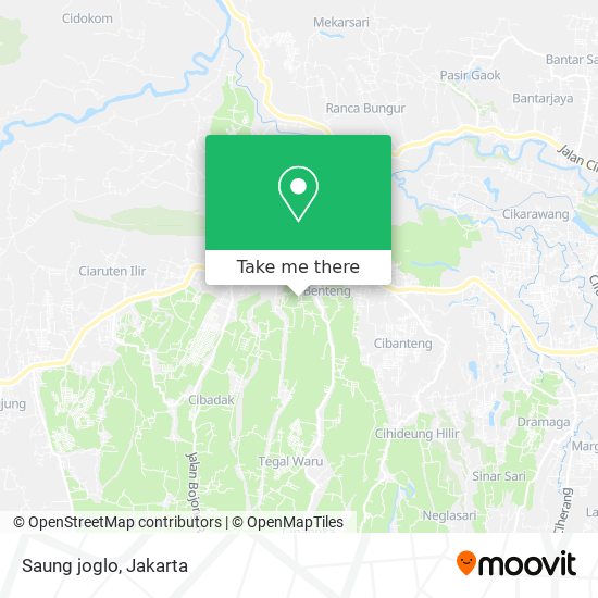 Saung joglo map