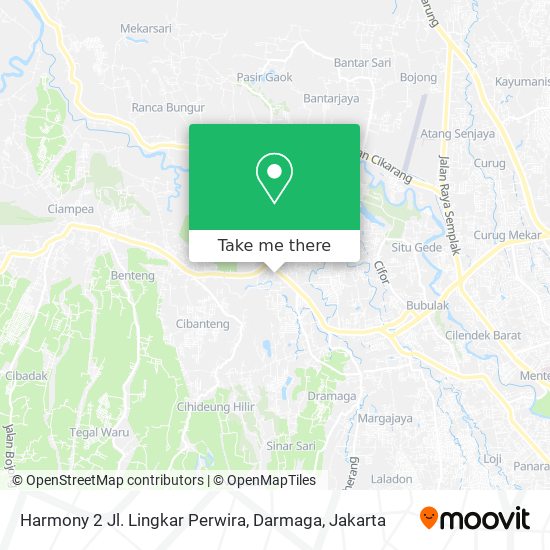 Harmony 2 Jl. Lingkar Perwira, Darmaga map