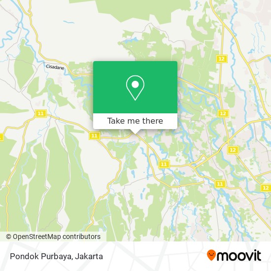 Pondok Purbaya map