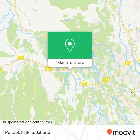 Pondok Fatkila map