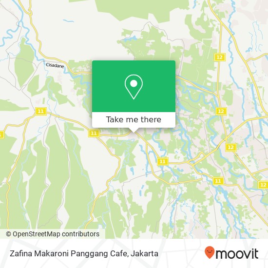 Zafina Makaroni Panggang Cafe map