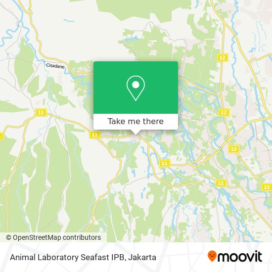 Animal Laboratory Seafast IPB map