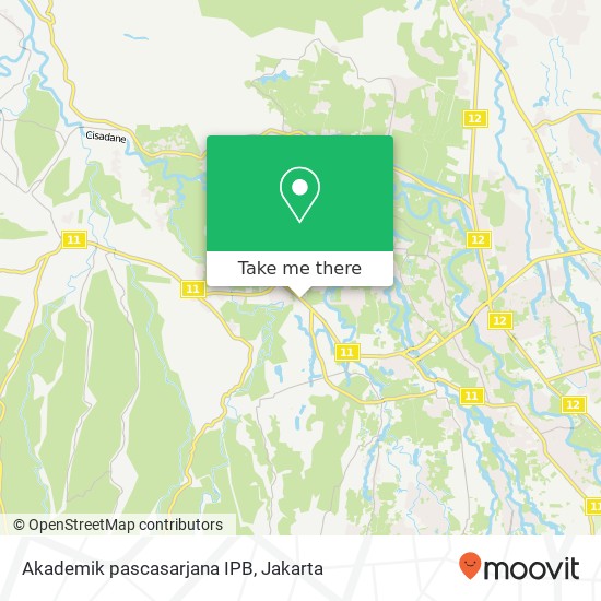 Akademik pascasarjana IPB map