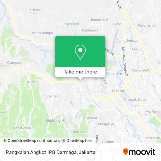 Pangkalan Angkot IPB Darmaga map