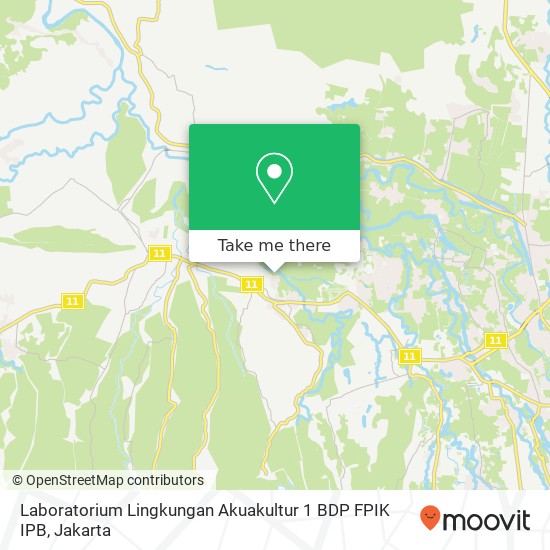 Laboratorium Lingkungan Akuakultur 1 BDP FPIK IPB map