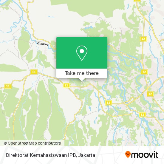 Direktorat Kemahasiswaan IPB map