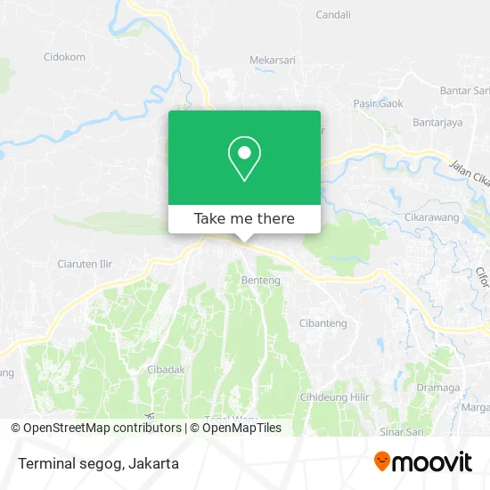 Terminal  segog map