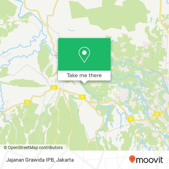 Jajanan Grawida IPB map