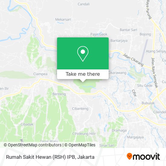 Rumah Sakit Hewan (RSH) IPB map