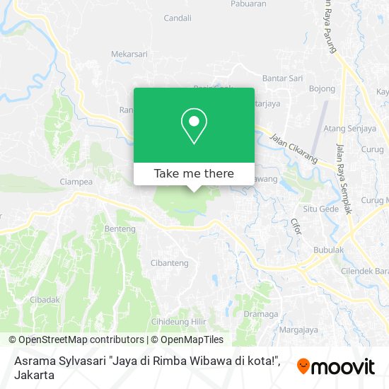 Asrama Sylvasari "Jaya di Rimba Wibawa di kota!" map