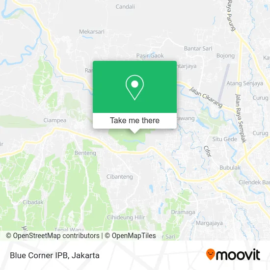 Blue Corner IPB map