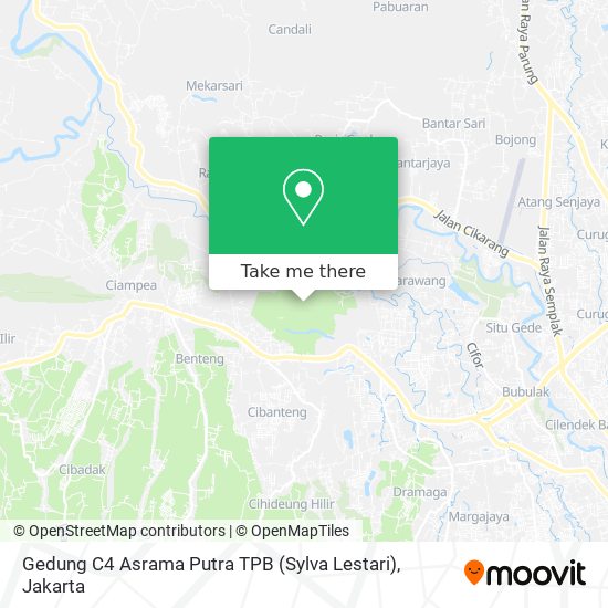 Gedung C4 Asrama Putra TPB (Sylva Lestari) map